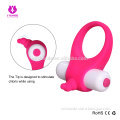 New Design Adult Silicone Vibrating Penis Ring Magnetic Penis Enlargement Cock Ring for couple sex